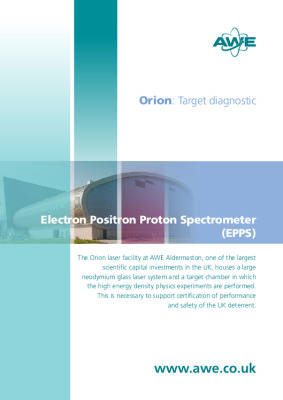 Orion – Electron Positron Proton Spectrometer