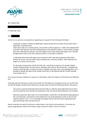 FOI Request – Question about Public Records Act