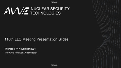LLC Meeting Presentation – 7th November 2024