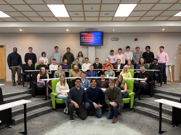 Feature image Students at the MAS & Engineering Post Grad Conference